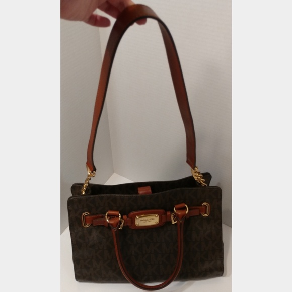 Michael Kors Brown Hamilton EW Tote - Picture 4 of 8